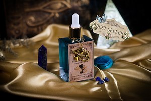 Egyptian Blue Blood™ Face Serum With Lapis Lazuli ~ Egyptian Goddess Ritual Oil | Natural Skincare | Spell Oil | Witchy Skincare | Witch Oil - Etsy