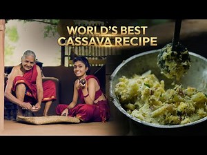 Boiled Cassava Fry - How to Boil and Fry Cassava Correctly in Village style!