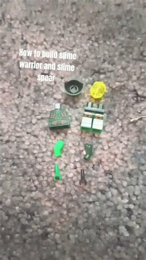 lego how to: slime warrior and slime spear