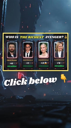 From the lowest to the richest avengers cast ranking