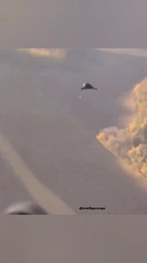126K views · 151 reactions | A Russian drone being shot down by an M134 Minigun mounted on a helicopter. #drones #engineering #military #helicopter #fyp #intelligencego | IntelligenceGo | Facebook