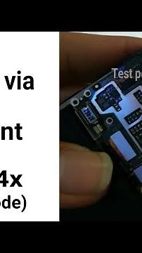 TEST POINT XIAOMI REDMI 4X SIMPLE Tested Work 100% (can not enter EDL mode)