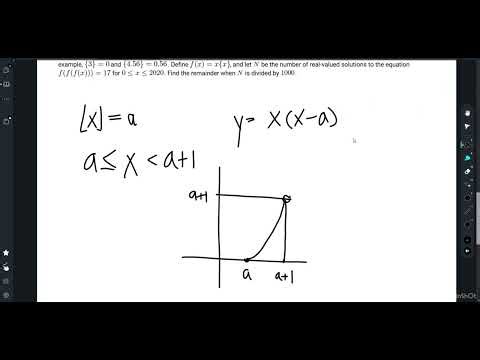 2020 AIME II Problem #14