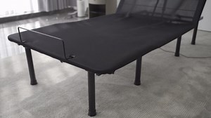 HSUNNS Electric Adjustable Bed Base Frame with Wireless Remote Head and Foot Incline, Power Platform Bed Base with One Touch Comfort Positions, Advanced Smooth Silent Operation, Twin XL