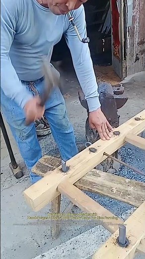 No Screws, No Glue: This Blacksmith’s Rake Lasts Decades In Rice Fields