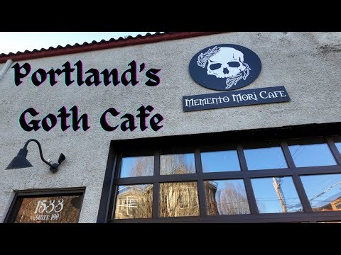 Explore Portland's Goth Cafe: Dark, Dreamy, and Delicious