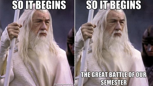Gandalf's "So It Begins" | Know Your Meme