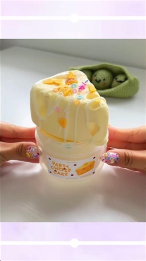 Party Cheese Cake 🧀 DIY Clay | Slime Edit | ASMR | Slime.sweatpea |