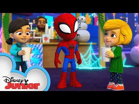 Merry Spidey Christmas🎄🕸 | Music Video | Marvel's Spidey and his Amazing Friends | @disneyjunior