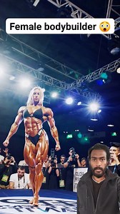 98K views · 1K reactions | Female bodybuilder on stage #bodybuilding #gym #fitness #memes #AI #fypシ゚viralシ | Fitness with Shree | Facebook