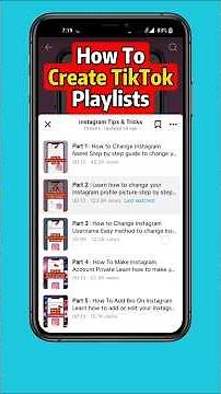 How To Create TikTok Playlists | TikTok Playlist Feature Tutorial (2026)