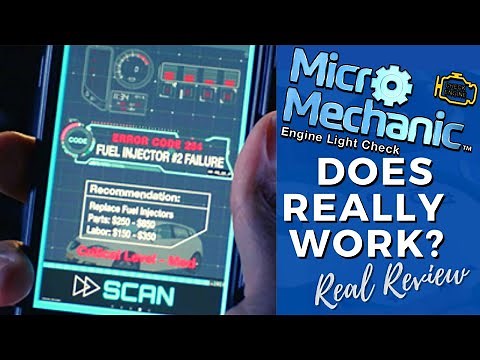 AS SEEN ON TV MICRO MECHANIC obd2 Scanner REVIEW / can it read your check engine light?
