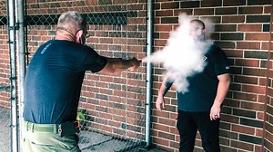 Training day: Pepperball BLAST deployment scenarios