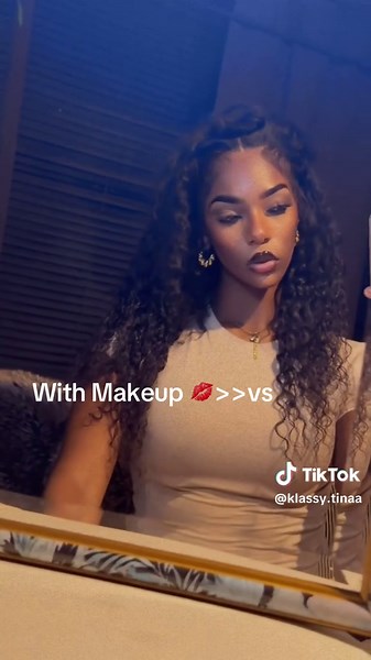 Did I pass ?? 🫶🏾💕 #fyp #makeup #blackgirlmagic #makeupnomakeup #naturalbeauty #fullfacemakeup