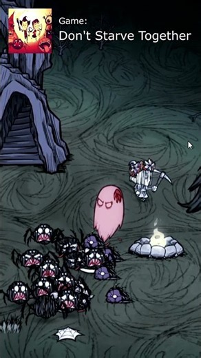 Don't Starve Together Abigail vs Spiders