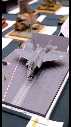 F-35 build from Vienna show #modelbuilder #scalemodel #f35 #jetfighter #aircraftmodel #modeller