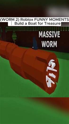 (WORM 2) Roblox FUNNY MOMENTS ｜ Build a Boat for Treasure