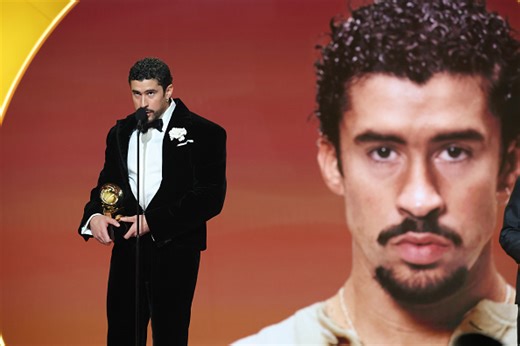 Super Bowl Halftime Performer Bad Bunny Goes Off On America, Immigration During Grammys Speech