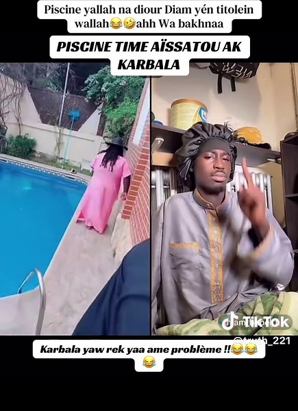 Enjoying Pool Time in Senegal: Fun Moments and Laughter