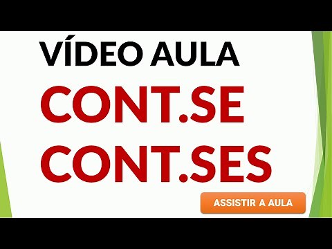 Aprenda como utilizar o CONT.SE e CONT.SES