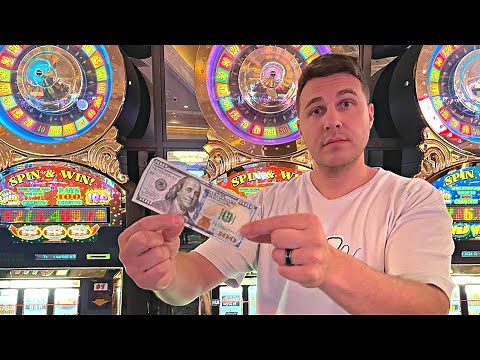 How fast does $100 last in a Las Vegas slot machine? SPIN & WIN!