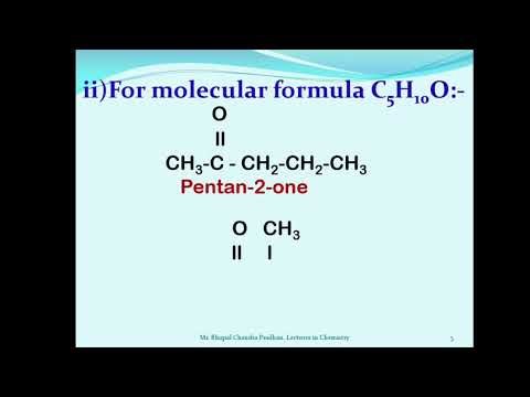 Introduction & Isomerism in Aldehydes and Ketones