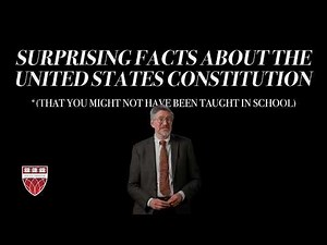 Three surprising facts about the U.S. Constitution