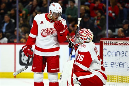 The Red Wings’ playoff chances are all but officially gone