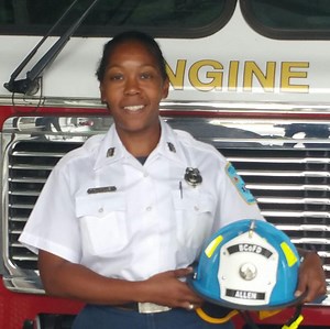 County Names First Black Female Fire Lieutenant