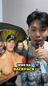 5.2K views · 121 reactions | Maangas na ako neto mga tol? WWE na backpack #geektalk #hobbydanezi #wwe | Hobby Danezi | Facebook