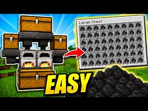 Easy Coal Farm (Minecraft 1.20 & Above) | Tutorial