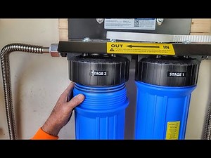 How to Install the wholehouse ISpring Water Filter System