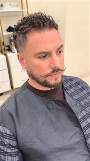 Men’s Short Hair Can Have Waves Too 🔥
