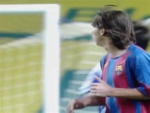 On this day in 2004, 17-year-old Leo Messi played his first official game with Barca. | GOATPosting