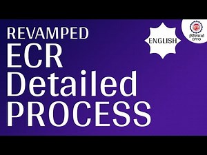 How to file Revamped ECR | Detailed Online Process | EPFO