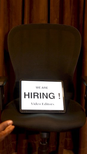 poornima on Instagram: "Link in Bio - We are hiring Rentention Editors 🔥 ( Chennai ) #editors #editing #tamil #skills #edit"