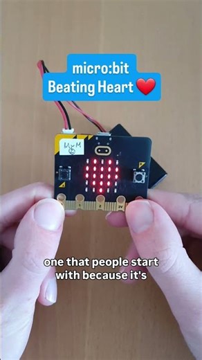 How to create a beating heart on the micro:bit. Getting started with the micro:bit.