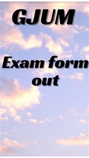 Guru jambheswar university moradabadbexam form out#GJUM#UG form#Viral#trending