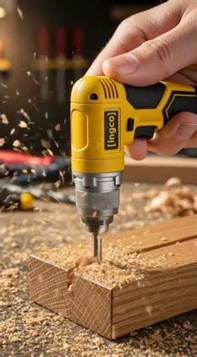 Mini Electric Wood Chisel Driver Test