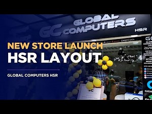 Global Computers HSR | NEW Store Launch Tour! | Gaming, Office & IT Gear - HSR Layout
