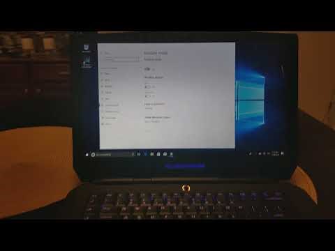 Alienware stuck on airplane mode easy to turn off