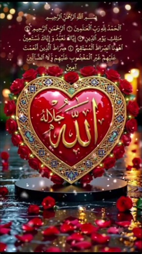 Surah Al-Fatiha❤ Full | Beautiful Arabic Recitation with Text | سورة الفاتحة