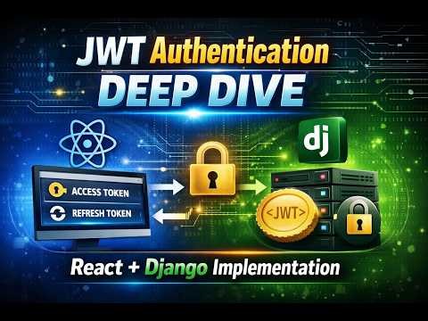 How JWT Authentication Actually Works (React + Django Demo)