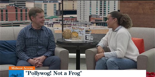 Midwest Access: Maury Illustration - "Pollywog! Not a Frog"