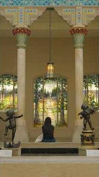 Lighting the Tiffany “Garden Landscape” Window