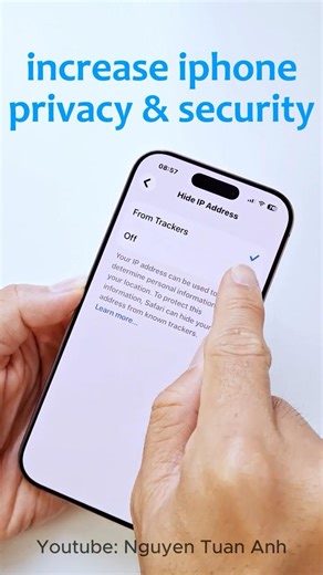 increase your iphone privacy & security