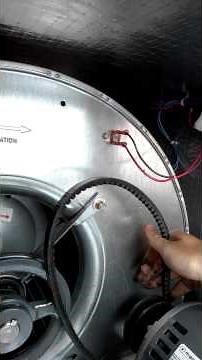 Air conditioner belt change
