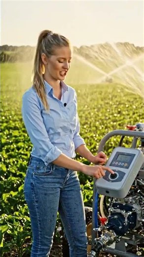 Smart Irrigation Machine 🚜💧 | Modern Farming Technology in Action