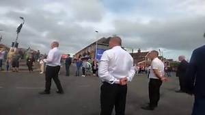 Óglach Bobby Storey's remains arrive home to his family in West Belfast in preparation for his funeral. Video by Jim Corr for PG MEDIA | Andersonstown Social Club PD