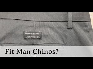 Best Fitting Chinos For The Fit Man | Banana Republic
